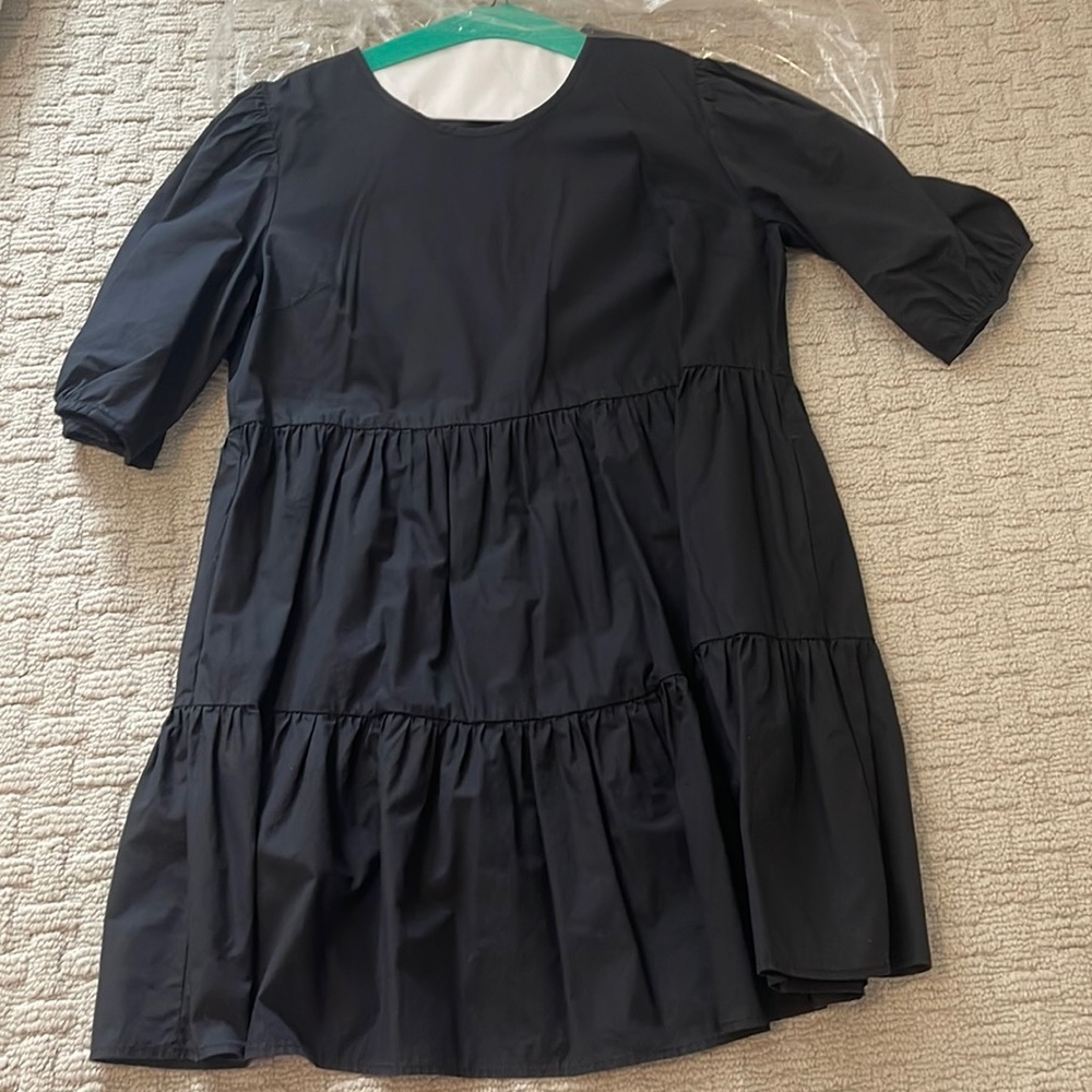 Aqua Black Dress